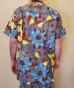 Load image into Gallery viewer, Ankara Scrub - Unisex - A0013
