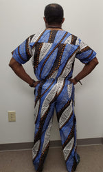 Load image into Gallery viewer, Ankara Scrub - Unisex - A0002
